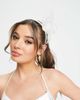 My Accessories My Accessories London fascinator headband in cream-White - 3
