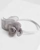 My Accessories My Accessories London floral fascinator headband in gray - 2