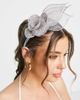 My Accessories My Accessories London floral fascinator headband in gray - 4