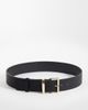 My Accessories My Accessories minimal classic belt in black - 1