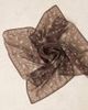My Accessories My Accessories paisley chiffon belt bandana in brown - 2