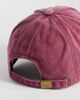 My Accessories My Accessories Rhode Island washed cap in burgundy-Red - 3