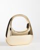 My Accessories My Accessories round metal handheld clutch purse in gold tone - 4