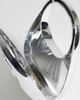 My Accessories My Accessories round metal handheld grab bag in silver - 3