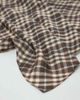 My Accessories My Accessories scarf belt in brown check print - 2
