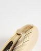 My Accessories My Accessories shell metal clutch bag in gold - 3
