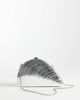 My Accessories My Accessories shell metal clutch bag in silver - 4