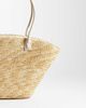 My Accessories My Accessories straw basket bag with faux suede handles in natural-Neutral - 4