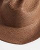 My Accessories My Accessories straw cowboy hat in dark brown - 2