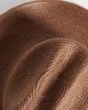 My Accessories My Accessories straw cowboy hat in dark brown - 3