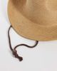 My Accessories My Accessories straw cowboy hat with toggle in beige-Neutral - 2
