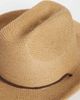 My Accessories My Accessories straw cowboy hat with toggle in beige-Neutral - 3