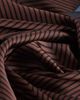 My Accessories My Accessories stripe neck tie scarf in brown and black - 2