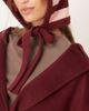 My Accessories My Accessories striped knit bonnet in pink and burgundy-Multi - 3