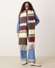 My Accessories My Accessories supersoft oversized blanket scarf in multicolor stripes - 1