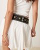 My Accessories My Accessories wide studded belt in black - 1