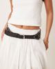 My Accessories My Accessories wide studded belt in black - 3