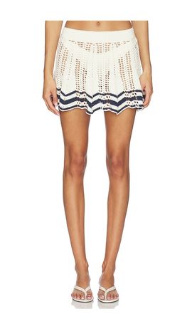 My Beachy Side My Beachy Side Amie Hand-crocheted Skirt