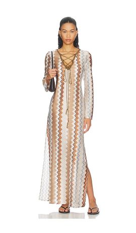 My Beachy Side My Beachy Side Vina Kaftan Maxi Dress