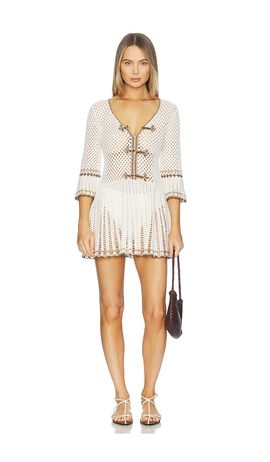 My Beachy Side My Beachy Side Zara Hand-crocheted Mini Dress