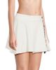 My Beachy Side Women's Peony Lace-Trim Terry Miniskirt - 4