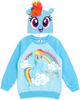 MY LITTLE PONY MY LITTLE PONY Rainbow Dash Cosplay Fleece 2-Piece Sweatshirt and Hat Set - 1