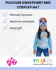 MY LITTLE PONY MY LITTLE PONY Rainbow Dash Cosplay Fleece 2-Piece Sweatshirt and Hat Set - 3