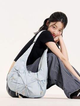 my shell Willow String Nylon Crossbody Bag (3 Colors)