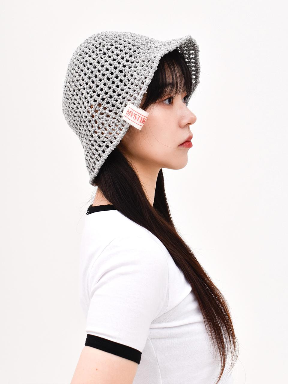 MystiKotita Drago Easy net hat - Silver