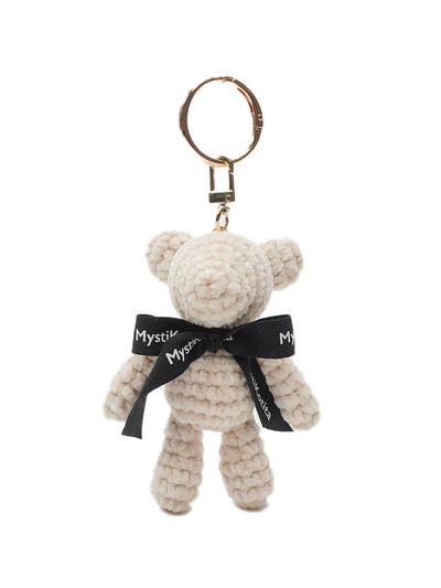 MystiKotita Mini Dori Gomdori Keyring [Cream Ivory]