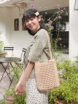 MystiKotita Pepe Shoulder Crochet Net Bag