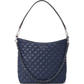 MZ Wallace MZ Wallace Crosby Hobo Leather Trim