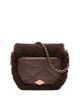Mz Wallace Mz Wallace Crosby Lock Saddle Shearling & Leather Crossbody - 3