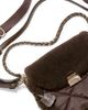 Mz Wallace Mz Wallace Crosby Lock Saddle Shearling & Leather Crossbody - 4