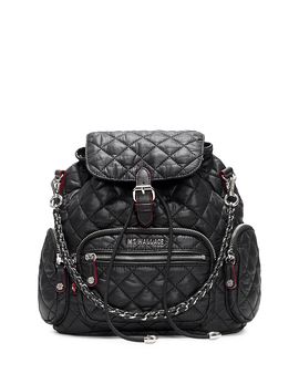 Mz Wallace Mz Wallace Crosby Mini Quilted Nylon Backpack