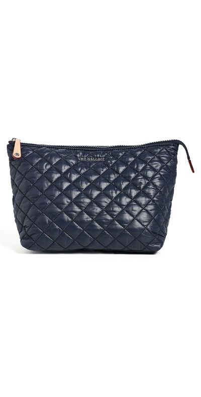 MZ Wallace MZ Wallace Large Zoey Cosmetic Case NAVY One