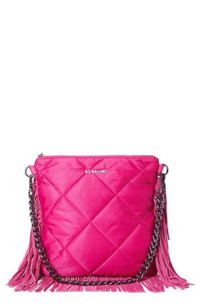 MZ Wallace MZ Wallace Madison Fringe Quilted Crossbody Bag