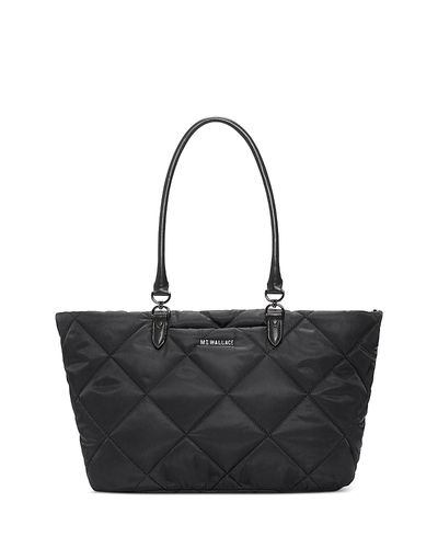 Mz Wallace Mz Wallace Madison Medium Quilted Nylon Tote Bag