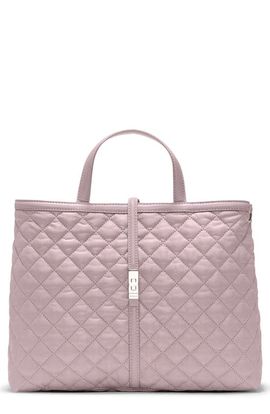 MZ Wallace MZ Wallace Medium Astor Leather Trim Top Handle Tote