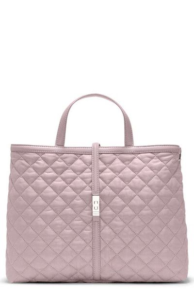 MZ Wallace MZ Wallace Medium Astor Leather Trim Top Handle Tote