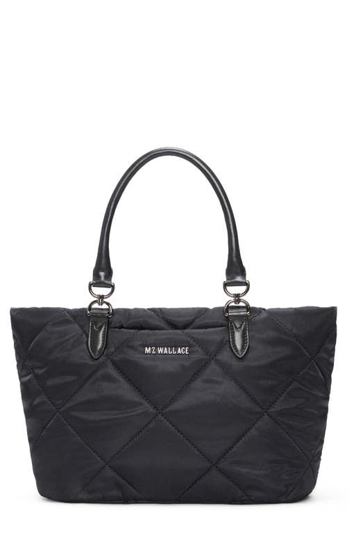 MZ Wallace MZ Wallace Small Madison East/West Quilted Nylon Tote