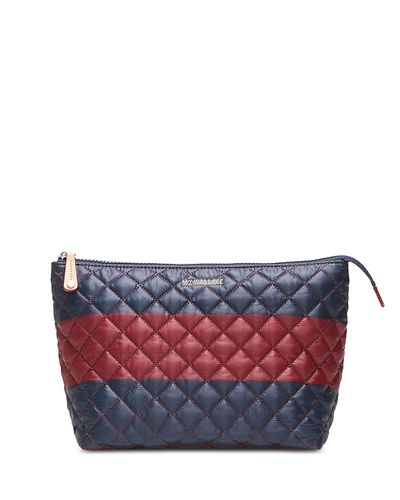 Mz Wallace Mz Wallace Zoey Large Quilted Zip Pouch