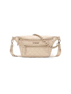 MZ Wallace Women's Crosby Small Quilted Crossbody Bag