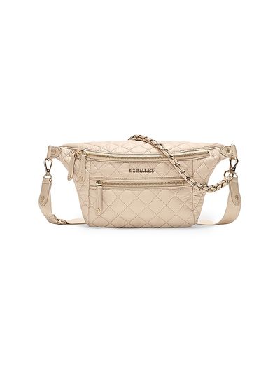MZ Wallace Women's Crosby Small Quilted Crossbody Bag