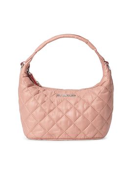 MZ Wallace Women's Mini Metro Quilted Hobo Bag