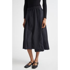 NACKIYÈ NACKIYÈ Joan Pinstripe Stretch Wool Blend Skirt