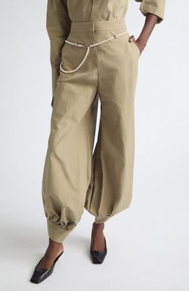 NACKIYÈ NACKIYÈ Seis Wide Leg Crop Pants