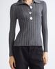 NACKIYÈ NACKIYÈ Sugarman Rib Wool Polo Sweater - 1
