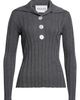 NACKIYÈ NACKIYÈ Sugarman Rib Wool Polo Sweater - 5
