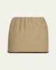 NACKIYE Canvas Cotton Mini Skirt - 1